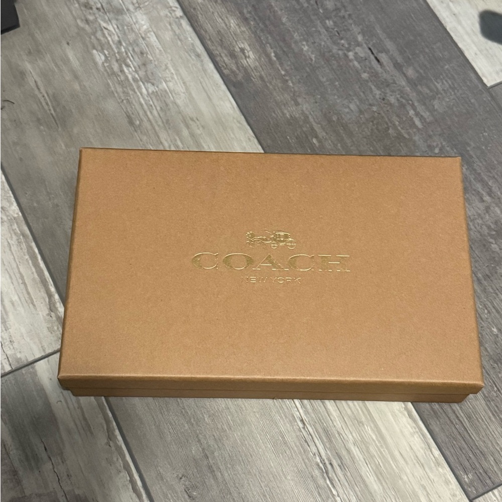 Coach Tan Gift Box